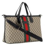 Gucci GG Supreme Signature Web Canvas Duffle Bag  18926935
