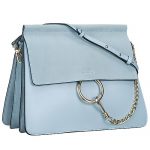 Chloe Faye Blue Shoulder Bag 18927443