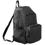 Gucci GG Canvas Backpack Black/Grey 607932