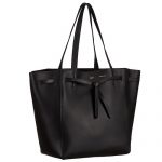 Celine Cabas Phantom Tie Tote Black 18926754