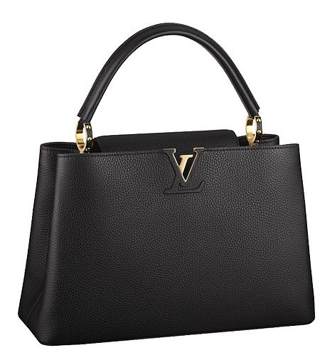 Louis Vuitton Capucines Black