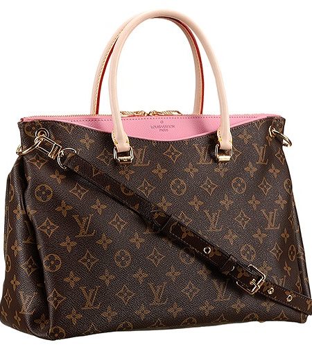 Louis Vuitton Monogram Pallas Pink GM