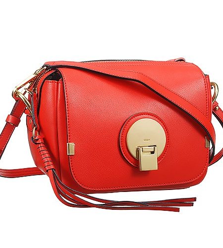 Chloe Indy Camera Bag Small Red Leather Bag 18927070