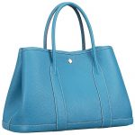 Hermes Garden Party Tote Blue