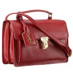 Saint Laurent High School Medium Bag Dark Red