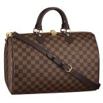 Louis Vuitton Damier Speedy 35 with Shoulder Strap