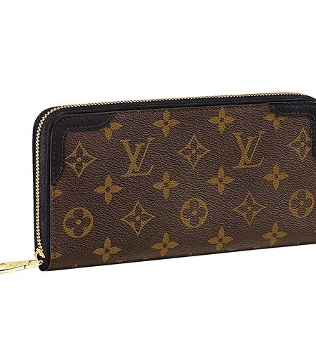 Louis Vuitton Zippy Wallet Retiro Wallet Black