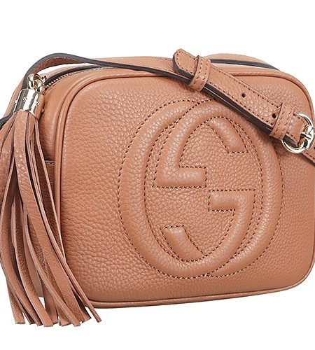 Gucci Soho Disco Shoulder Strap Bag Brown 18927460