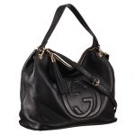 Gucci Soho Leather Hobo Black