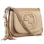 Gucci Soho Mini Shoulder Strap Bag Gold 18926775