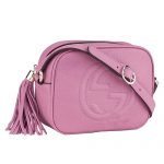 Gucci Soho Disco Shoulder Strap Bag Pink