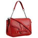 Bottega Veneta Rialto Shoulder Red Bag
