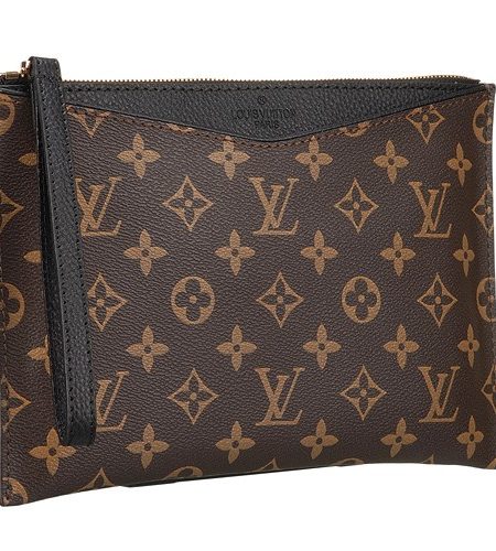 Louis Vuitton Pochette Pallas Monogram Black 607544