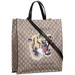 Gucci GG Supreme Tote With Tiger And L'Aveugle Par Amour Detail 18927505