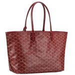 Goyard St Louis Tote Dark Red