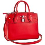 Louis Vuitton City Steamer Bag Red