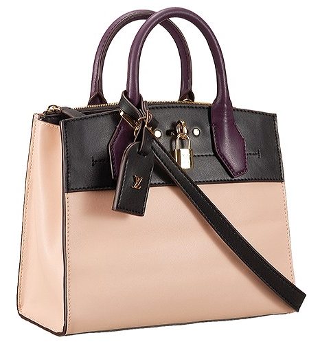 Louis Vuitton City Steamer Bag Bicolor Beige