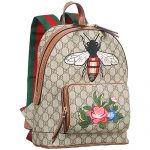 Gucci Backpack Garden Souvenir Bee And Flower Detail  18927486