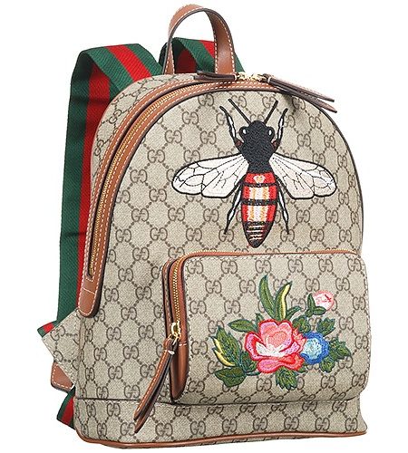 Gucci Backpack Garden Souvenir Bee And Flower Detail  18927486