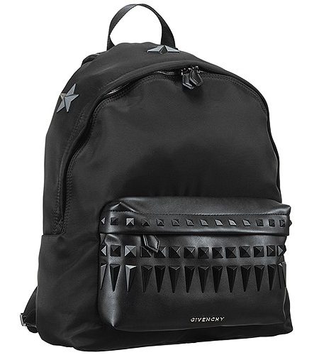 Givenchy Studded Classic Black Canvas Backpack 18927342