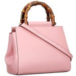Gucci Nymphaea Leather Top Handle Bag Pink 18927510