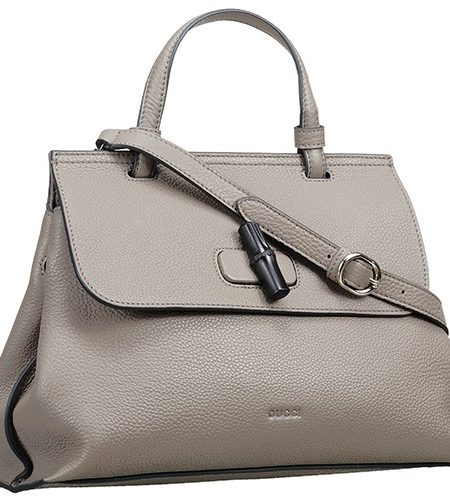 Gucci Bamboo Daily Medium Bag Grey 18927464
