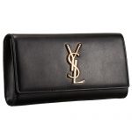 Saint Laurent Classic Monogram Clutch Black 608321