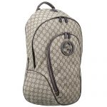 Gucci Supreme Interlocking G Logo Brown Canvas Backpack  18927165