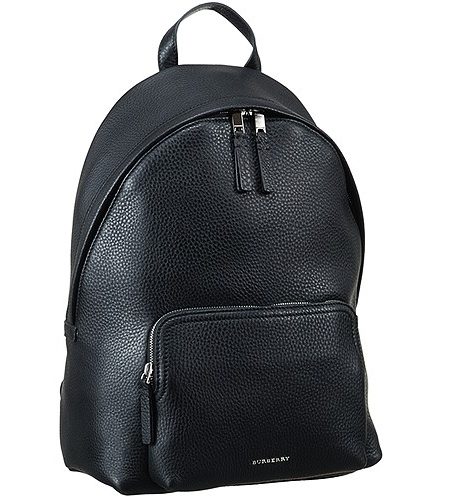 Burberry Abbeydale Black Leather Backpack 18927329