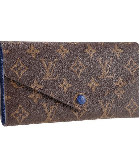 Louis Vuitton Josephine Blue Wallet