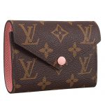 Louis Vuitton Monogram Canvas Compact Curieuse Wallet Pink 18926991