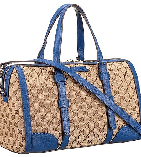 Gucci GG Classic Top Handle Bag Blue