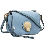 Chloe Indy Camera Bag Small Blue Suede Leather Bag 18927067