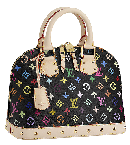 Louis Vuitton Black Murakami Alma PM