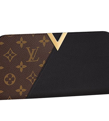 Louis Vuitton Monogram Kimono Wallet Black 18926647