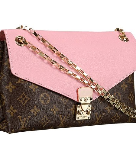 Louis Vuitton Pallas Chain Bag Pink 608249
