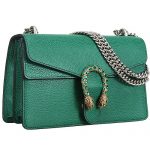 Gucci Dionysus Green Leather Shoulder Bag 18927467