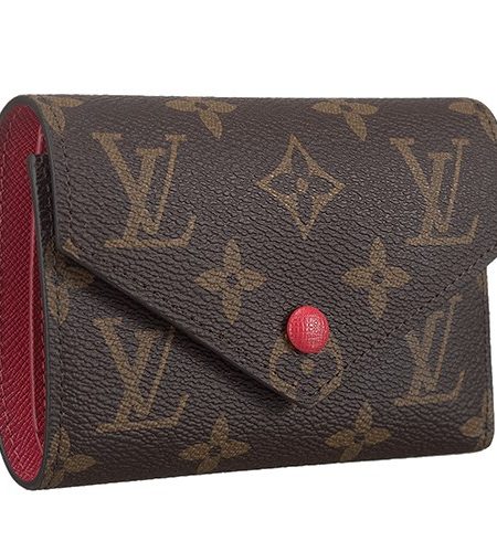 Louis Vuitton Monogram Canvas Compact Curieuse Wallet Fuchsia 18927000