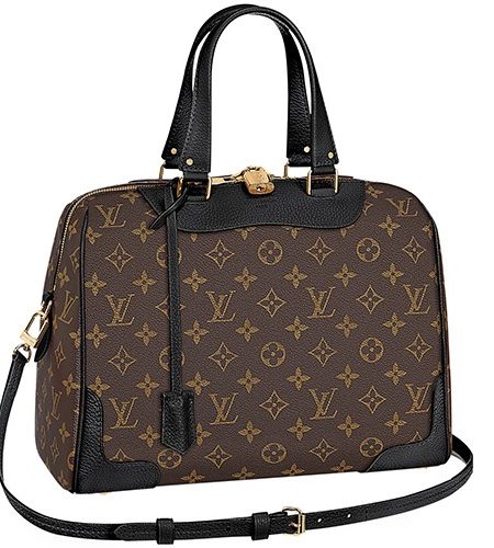 Louis Vuitton Monogram Retiro MM Black