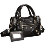 Balenciaga Mini City Bag Black 607842