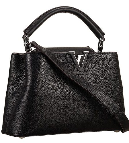 Louis Vuitton Capucines Black-Red Tote 607767
