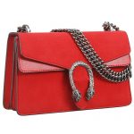 Gucci Dionysus GG Red Suede With Red Leather Trim 18927172