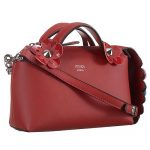 Fendi Flowerland By The Way Mini Bag Dark Red 18926762