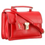 Saint Laurent High School Medium Bag Red