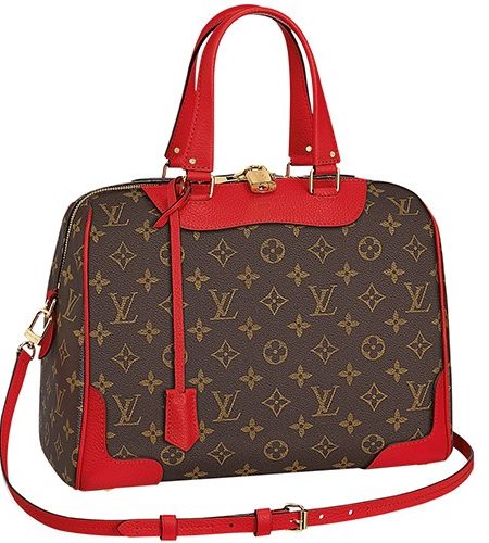 Louis Vuitton Monogram Retiro MM Red