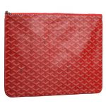 Goyard Large Pouch Red