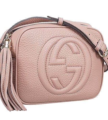 Gucci Soho Disco Shoulder Strap Bag Light Pink 18927461