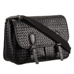 Bottega Veneta Washed Gardena Black Bag