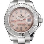 Swiss Rolex Yacht-Master Champagne Dial Stainless Steel Case And Bracelet