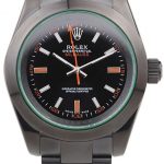 Rolex Milgauss Pro-Hunter Tinted Green Saphire Black Dial